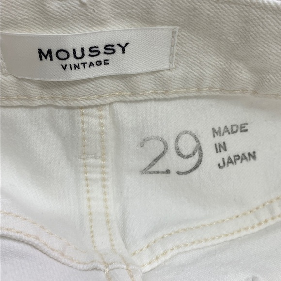 NWT MOUSSY VINTAGE burnside skinny jeans - white 010 - Picture 13 of 16